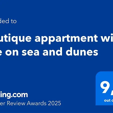 Apartment Boutique With Vue On Sea And Dunes Koksijde